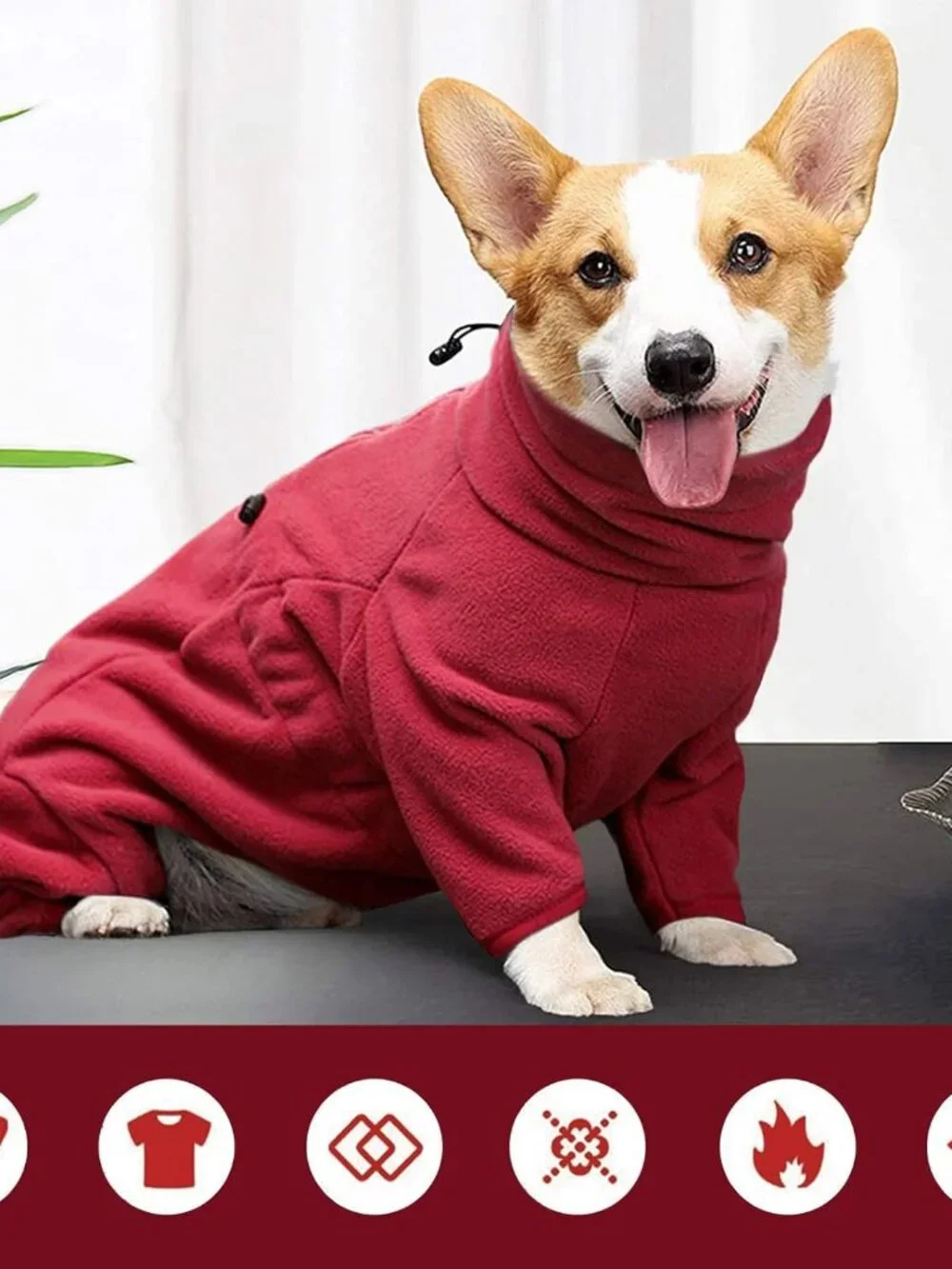 ROZKITCH Fleece Dog Jacket